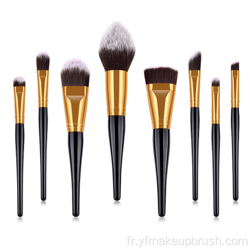 8 pcs marquis de maquillage noire